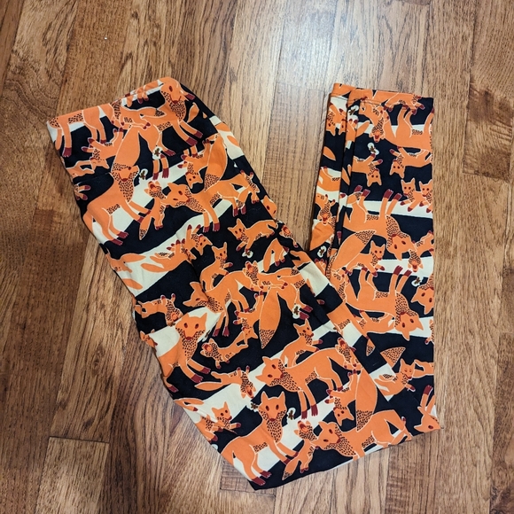 Lularoe Fox Leggings - Picture 1 of 2